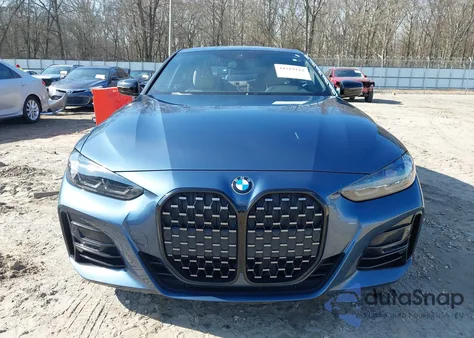 2022 BMW 430I z USA, uszkodzony, nr VIN WBA53AP00NCJ54610